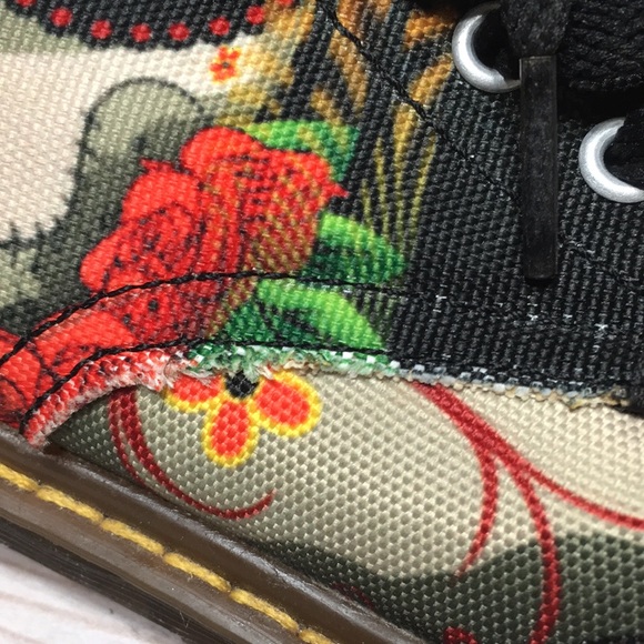 Moto boot Day of Dead graphic size 6.5 Woman - Picture 8 of 13